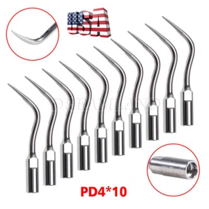 1/5/10 Dental Ultrasonic Scaler Perio Tips PD4 Fit for DTE SATELEC Handpiece - Picture 1 of 7