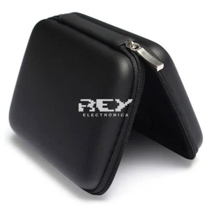 Funda Rígida Cremallera Disco Duro Portátil 2,5" Separador ENTREGA 24/48H m123 - Imagen 1 de 3