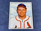 V6-30 Baseball Card - Max Lanier St. Louis Cardinals - 1950 Boman - #207 (Small)