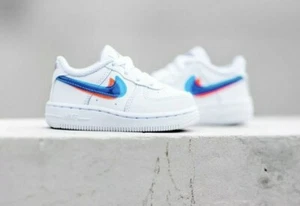 Nike Air Force 1 LV8 Ksa (TD)White/Blue Hero CJ7161-100  size (10C) - Picture 1 of 10