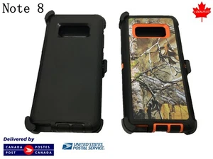 Funda/estuche resistente para Samsung Galaxy Note 8 (clip de cinturón se adapta a Otterbox Defender) - Imagen 1 de 29