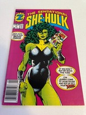 THE SENSATIONAL SHE HULK #1 (MARVEL/1989/JOHN BYRNE/NEWSSTAND/042319)- REAL NICE