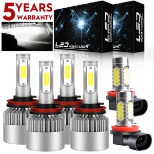 H9+ H11 LED Headlights Hi/Lo + H11 Fog Lights Combo for Lexus CT200h 2011-2017 - Picture 1 of 14