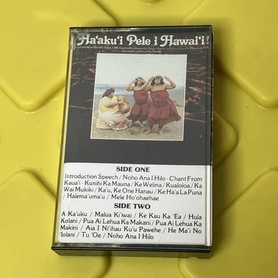 Aunty Edith Kanaka'ole Ha'aku'i Pele I Hawai'i Tape Cassette 1978 TESTED WORKING - Image 1 of 4