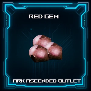Ark Survival Ascended PVE -Resources-  ASA XBOX/PS5/PC- Red Gem-Official - Picture 1 of 3