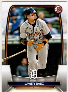 2023 Topps Bowman Baseball Javier Báez No. 18 Detroit Tigers - Bild 1 von 2