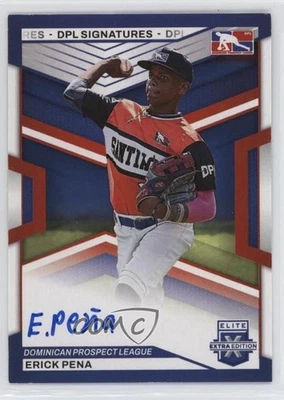 2023 Panini Elite Extra Edition DPL Signatures Erick Pena #DPS-EP Auto - Image 1 of 2