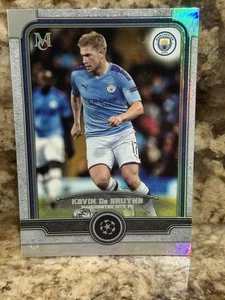 2019-20 Topps Museum Collection UCL - Kevin de Bruyne #18 Silver Refractor Base - Bild 1 von 2