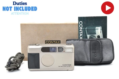  ▶︎ READ!![Exc+5]Contax T2 Titan 35mm Point & Shoot Film Camera From JAPAN - Image 1 of 4