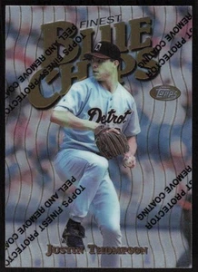 1997 Finest #36 Justin Thompson - FREE SHIPPING - Picture 1 of 2