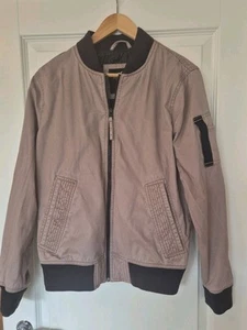 Hollister Herren Bomberjacke Blouson beige Gr. S super Zustand Übergangsjacke - Bild 1 von 6