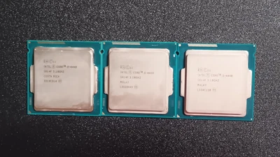 (Lote de 3) CPU Intel Core i5-4440 3,10 GHz cuatro núcleos SR14F LGA1150  Foto 1 de 2