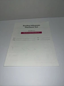Lesen Meilensteine Einstufungstest Stufen 1-3 Schüler Testheft nur A - Bild 1 von 6