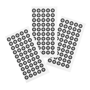 3 Sheets Reflective Film Marking Point Reflection Scanner Positioning Marker - Imagen 1 de 12