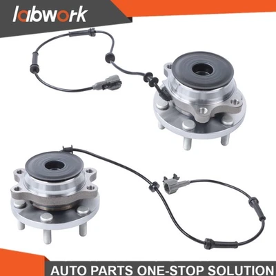 Cojinete de cubo de rueda Labwork 2 piezas para Nissan Frontier Suzuki Equator 2005-2023 tracción trasera Foto 1 de 4