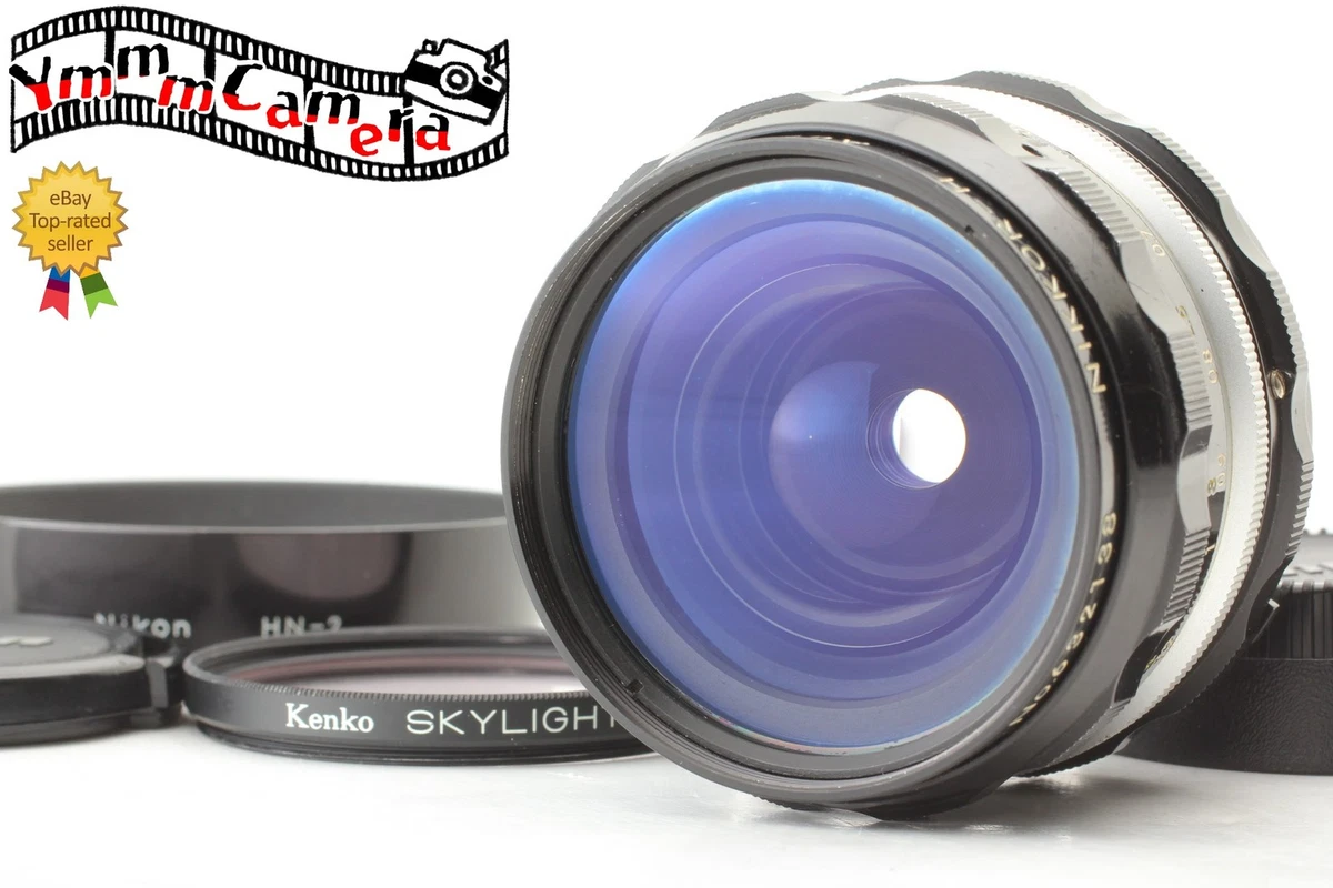 整備品　Nikon FG-20 　Ai NIKKOR 28mm f3.5 Nikon New Nikkor 28mm F3.5(Ai改造済)【中古並品 Nikon専門修理会社