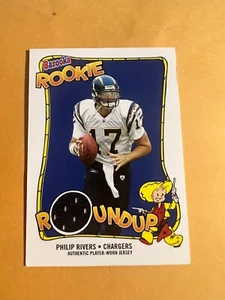 Philip Rivers (Chargers) 2004 Bazooka Rookie Roundup Jerseys #RRPR Trikot - Bild 1 von 3