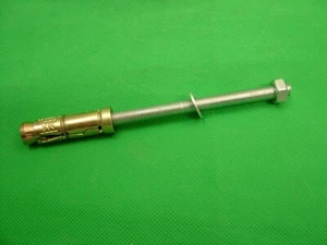 Schildanker Überstandbolzen Rawl Style M8 x 142mm 4er Pack,14mm Loch zum Bohren - Bild 1 von 2