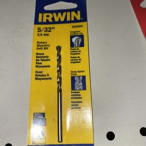 Punta Trapano Muratura #5026001 OFFICINA Irwin TOOLS 5/32" 3,9mm Rotante  - Foto 1 di 3