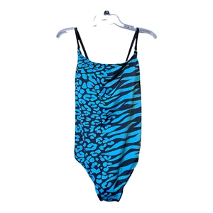 Strand Betty Miracle Marken schwarz türkis Einteiler Badeanzug Größe Large neu - Bild 1 von 7