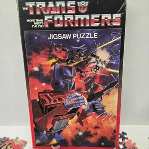 Komplettes Transformers Puzzle 200 Teile Optimus Prime Puzzle mit Box #1660-1 - Bild 1 von 7