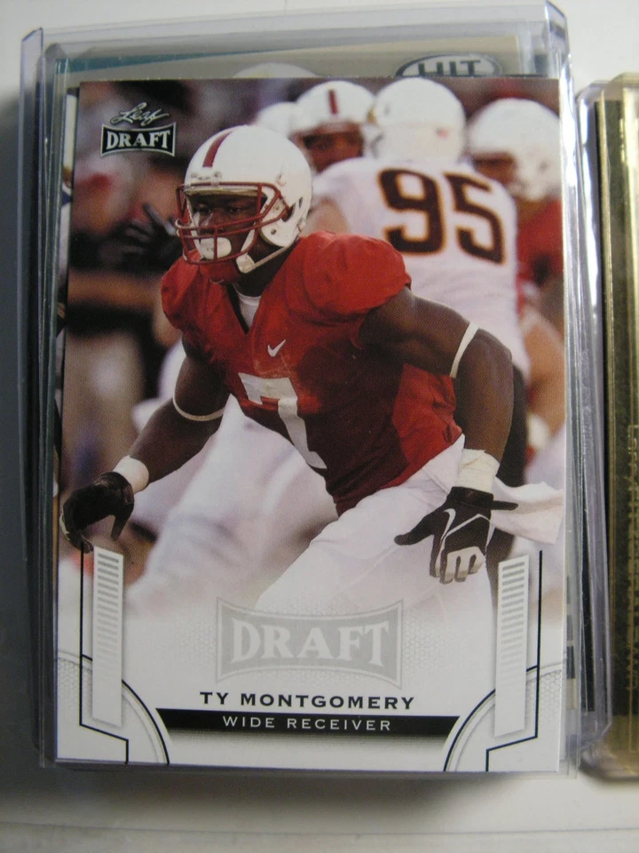Ty Montgomery 2015 Leaf Draft Rookie Card Green Bay Packers NFL FOOTBALL 58 - Image 1 of 1
