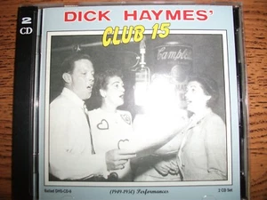 Dick Haymes-Club 15-1949-1950 Performances-2 Cd-2004 Ballad Records! - Imagen 1 de 4