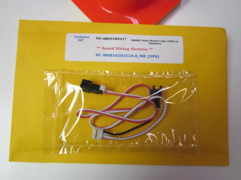 Insignia 48" NS-48D510NA17 186093 Main Board Cable [XP6] to Speakers - Image 1 of 4