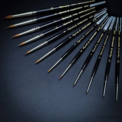 Raphael Kolinsky Sable Brush 8400 Series Watercolour - Image 1 of 4