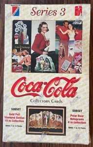 Coca-Cola Serie 3 Collectors Trading Cards Sealed Box von Collect-a-Card, 1995 - Bild 1 von 1
