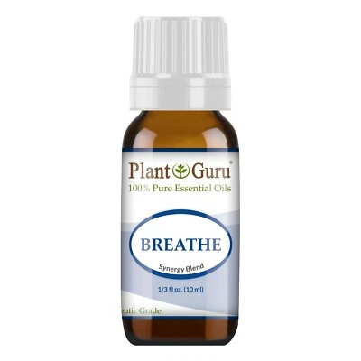 Breathe Easy Essential Oil Blend 10 ml 100% Pure Therapeutic Grade For Diffuser  - Image 1 of 2