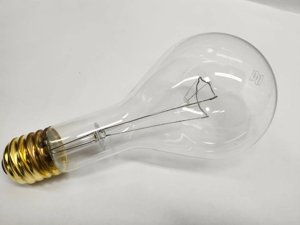 Satco S4961 130V 300 Watt PS35 Mogul Base Light Bulb, Clear - Image 1 of 4