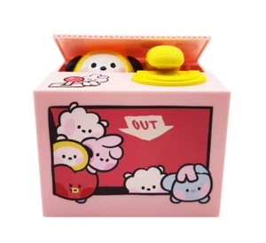 BTS BT21 CHIMMY MININI COIN BANK Piggy Bank Kids Gift - Picture 1 of 5