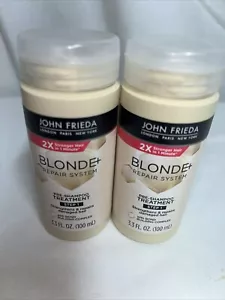 John Frieda Blonde repair system pre-Shampoo treatment step 1 3.3oz (2pk) - Picture 1 of 6