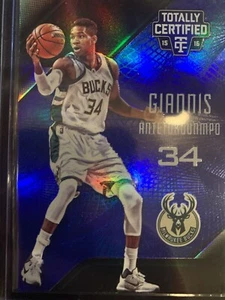 Giannis Antetokounmpo 2015-16 Panini Totally Certified SP Blue 99/99 - Bild 1 von 2