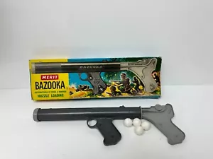 Vintage 1960s 70s Merit Toy Bazooka Boxed - Picture 1 of 12