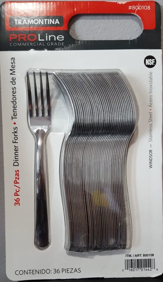 Tramontina Pro Line Commercial Grade Stainless Steel Dinner Forks, Windsor - Image 1 of 1