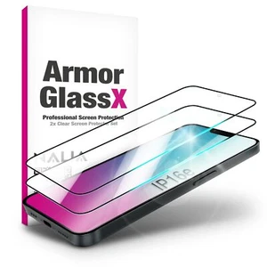 2 uds Protector Cristal para iPhone 16e - 9H Pantalla Tanque Lámina Case Friendly Oleophob - Imagen 1 de 7