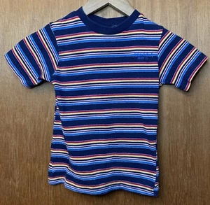 Vintage 90s Striped Shirt Youth Size 4 Retro Y2K Cotton Arizona Jean Company - Picture 1 of 6