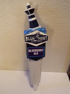 Blue Point Blueberry Ale Beer Tap Handle Lighthouse Summer Ale - Picture 1 of 4