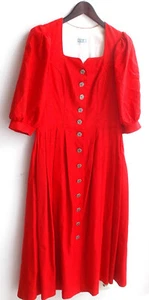 Damen Trachten Kleid rot Gr. 40 v. Isola - Picture 1 of 2