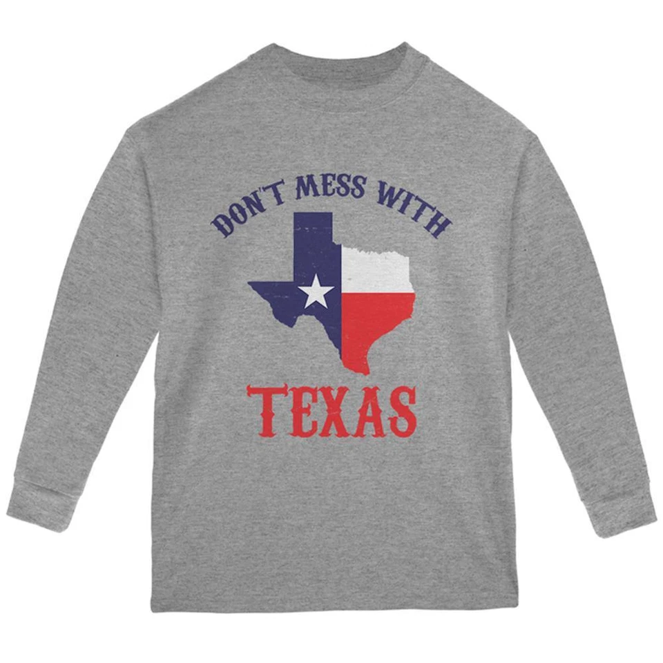Don't Mess With Texas Youth Long Sleeve T Shirt - Image 1 of 1