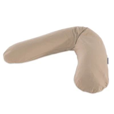 Bezug für das Original Theraline Stillkissen Cappuccino BIO-Jersey TOP