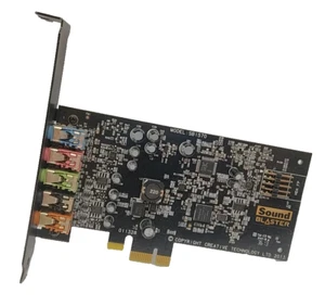SB1570 Creative Labs Sound Blaster Audigy FX 5.1 SB1570 PCi-e Soundkarte N7W5X - Bild 1 von 3