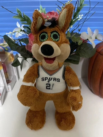 Bleacher Creatures San Antonio Spurs Coyote 10" Mascot Plush Figure Cover