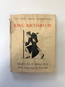 King Richard III New Temple Shakespeare 1935 - Picture 1 of 1