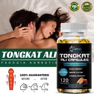 Best Penis Enlarger Harder Dick Enhancer Stamina Male Enhancement 120 Capsules - Picture 1 of 9