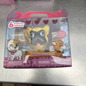 Luvi Pups Stretchy Dog Pet Figures 4 Surprises Included Boxer 1st Litter - Picture 1 of 3