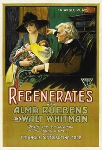 POSTER FILM RIGENERA 1917 raro ottimo vintage - Foto 1 di 1
