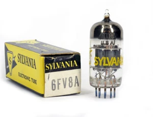 6FV8A/6BR8A SYLVANIA NOS Röhre Ventillampe TSF Ventilventil - Bild 1 von 1